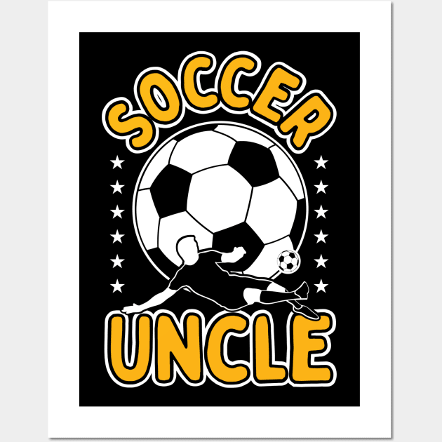 Soccer Uncle Wall Art by maxcode